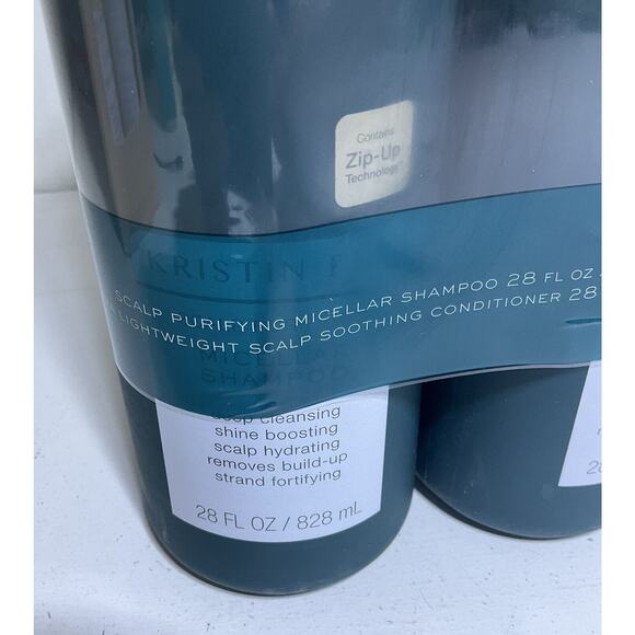 Kristin Ess Micellar Shine Shampoo & Conditioner Scalp Soothing Set 28 OZ Each - Picture 2 of 4